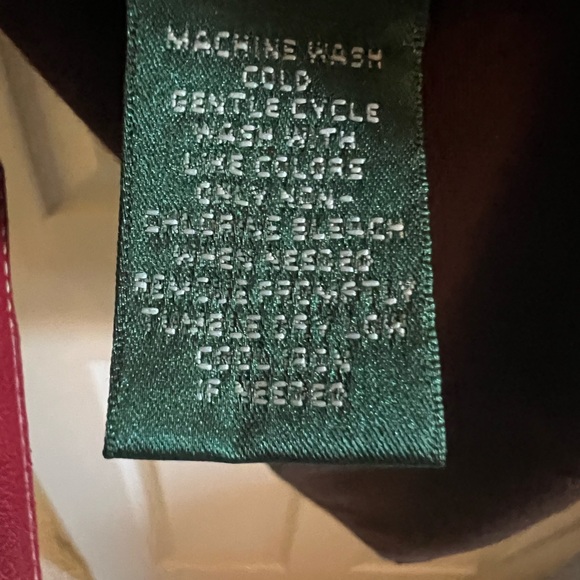 Ralph Lauren, brown, Large petite, worn once. Like new! - Picture 4 of 4